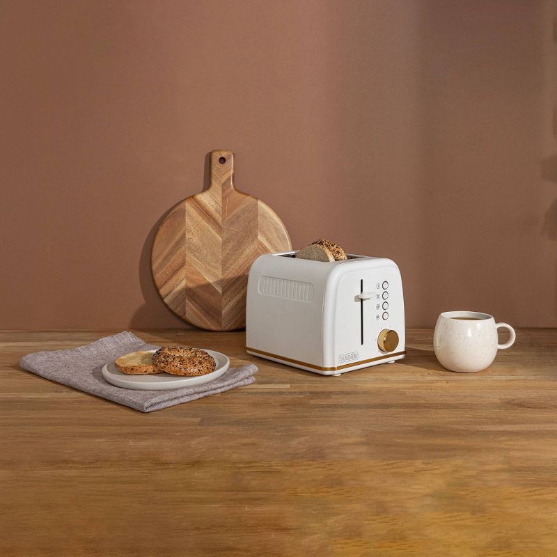 slide 3 of 4, Haden 2 Slice Toaster Cream - Hearth & Hand™ with Magnolia, 1 ct