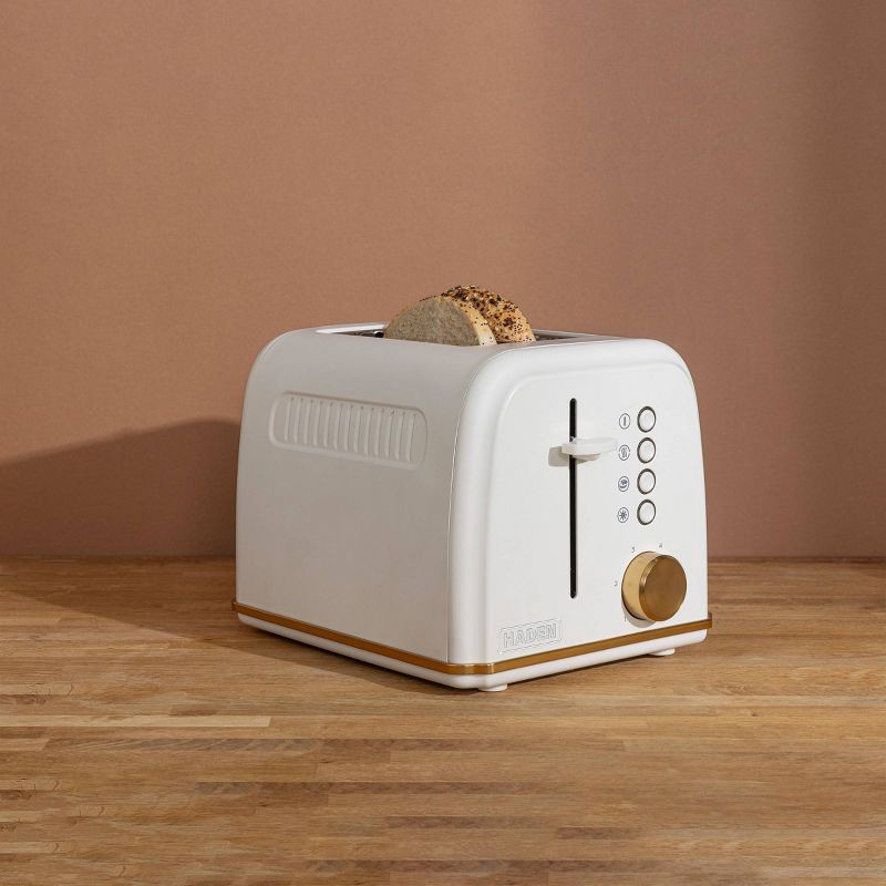 slide 4 of 4, Haden 2 Slice Toaster Cream - Hearth & Hand™ with Magnolia, 1 ct