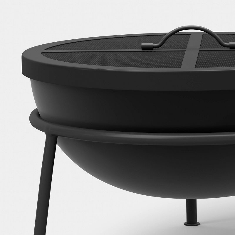 slide 4 of 4, Woodburning Small Pedestal - Threshold™, 1 ct