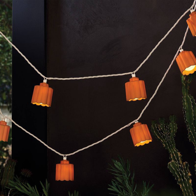slide 2 of 4, String Lights Terracotta Look - Threshold™, 1 ct