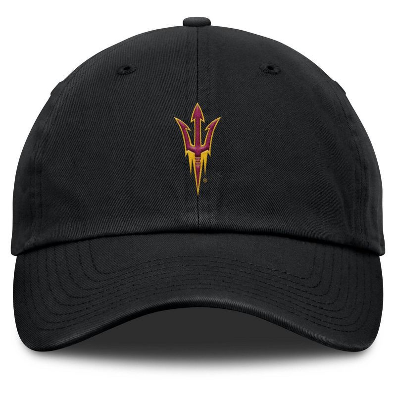 slide 2 of 4, NCAA Arizona State Sun Devils Unstructured Black Tonal Cotton Hat, 1 ct