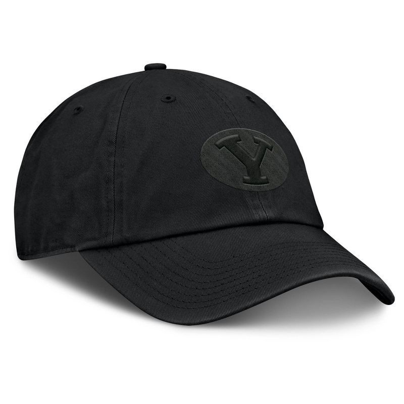 slide 3 of 4, NCAA BYU Cougars Unstructured Black Tonal Cotton Hat, 1 ct