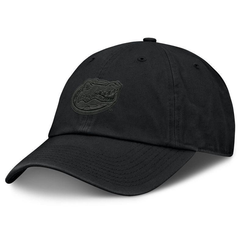 slide 1 of 4, NCAA Florida Gators Unstructured Black Tonal Cotton Hat, 1 ct