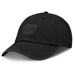 NCAA Florida Gators Unstructured Black Tonal Cotton Hat