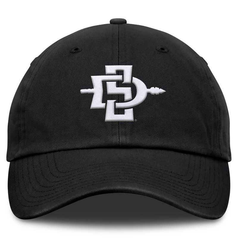 slide 2 of 4, NCAA San Diego State Aztecs Unstructured Black Tonal Cotton Hat, 1 ct