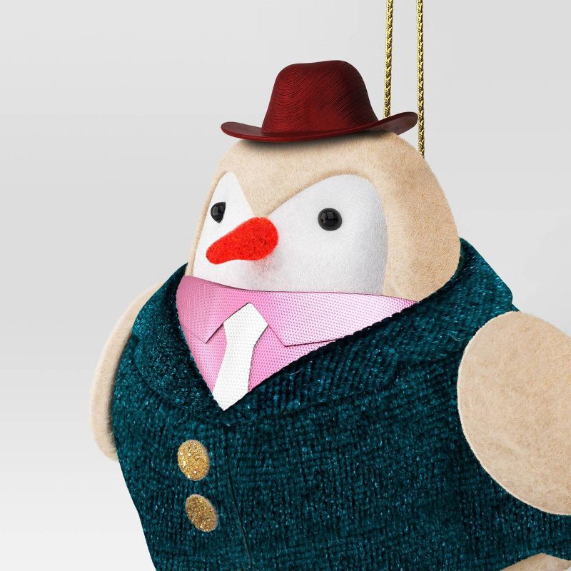 slide 3 of 3, Christmas Featherly Friends™ Ornament Knit Scarf - Wondershop™, 1 ct