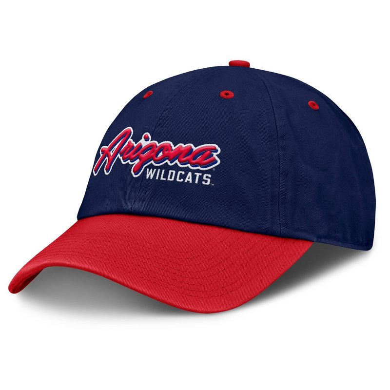slide 1 of 4, NCAA Arizona Wildcats Unstructured Washed Cotton Hat, 1 ct