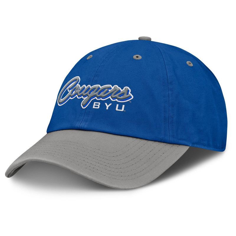 slide 1 of 4, NCAA BYU Cougars Unstructured Washed Cotton Hat, 1 ct