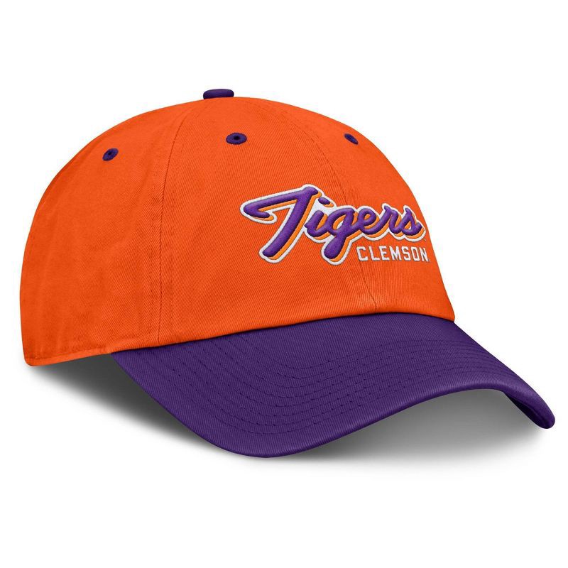 slide 3 of 4, NCAA Clemson Tigers Unstructured Cotton Hat, 1 ct