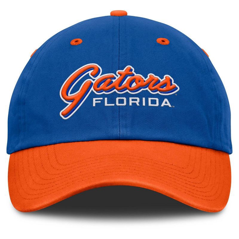 slide 2 of 4, NCAA Florida Gators Unstructured Washed Cotton Hat, 1 ct
