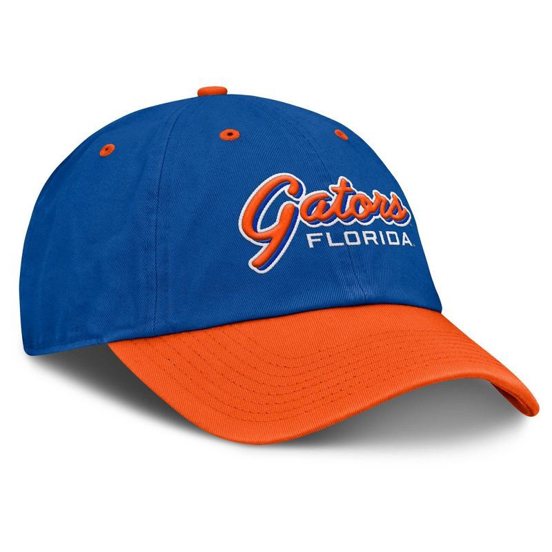 slide 3 of 4, NCAA Florida Gators Unstructured Washed Cotton Hat, 1 ct