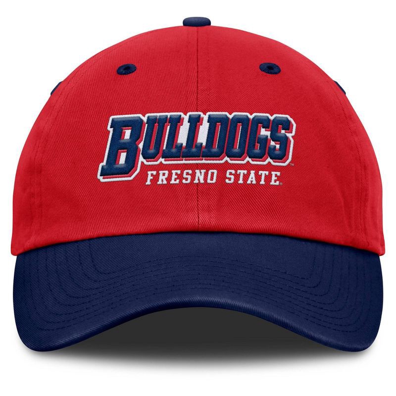 slide 2 of 4, NCAA Fresno State Bulldogs Unstructured Washed Cotton Hat, 1 ct