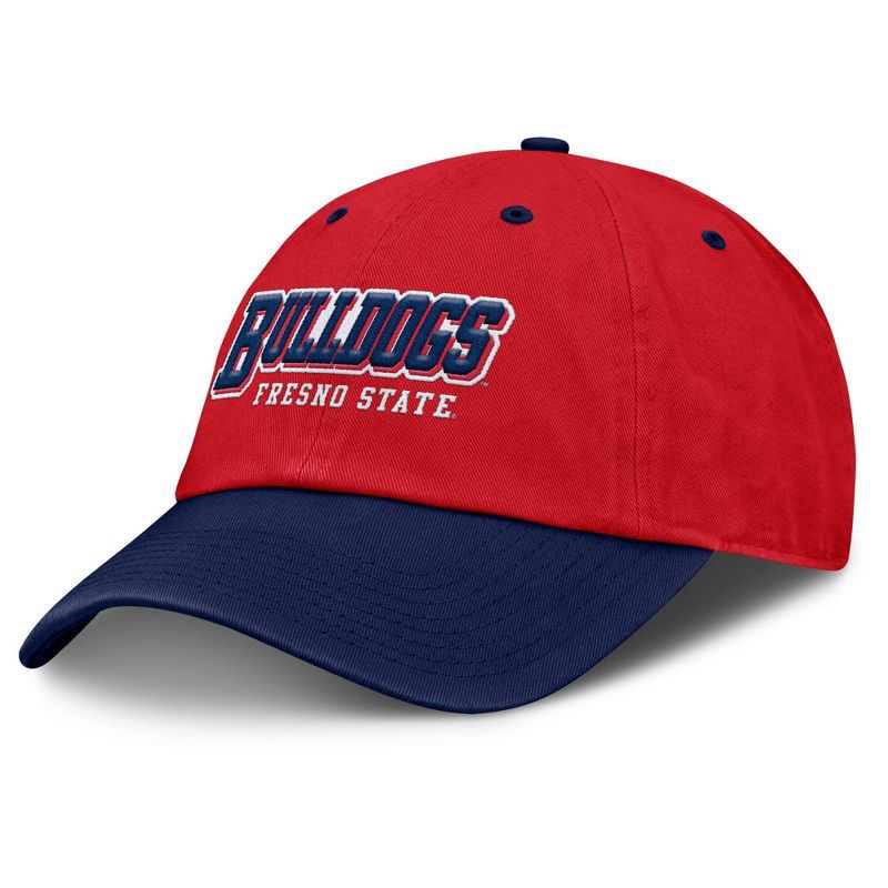 slide 1 of 4, NCAA Fresno State Bulldogs Unstructured Washed Cotton Hat, 1 ct