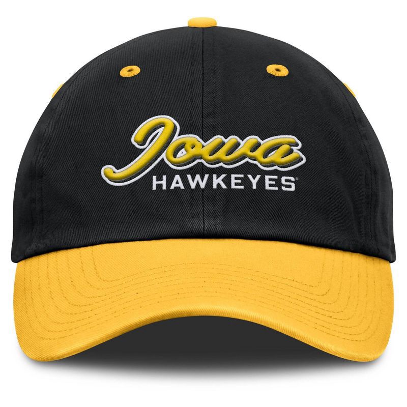 slide 2 of 4, NCAA Iowa Hawkeyes Unstructured Adjustable Cotton Hat, 1 ct