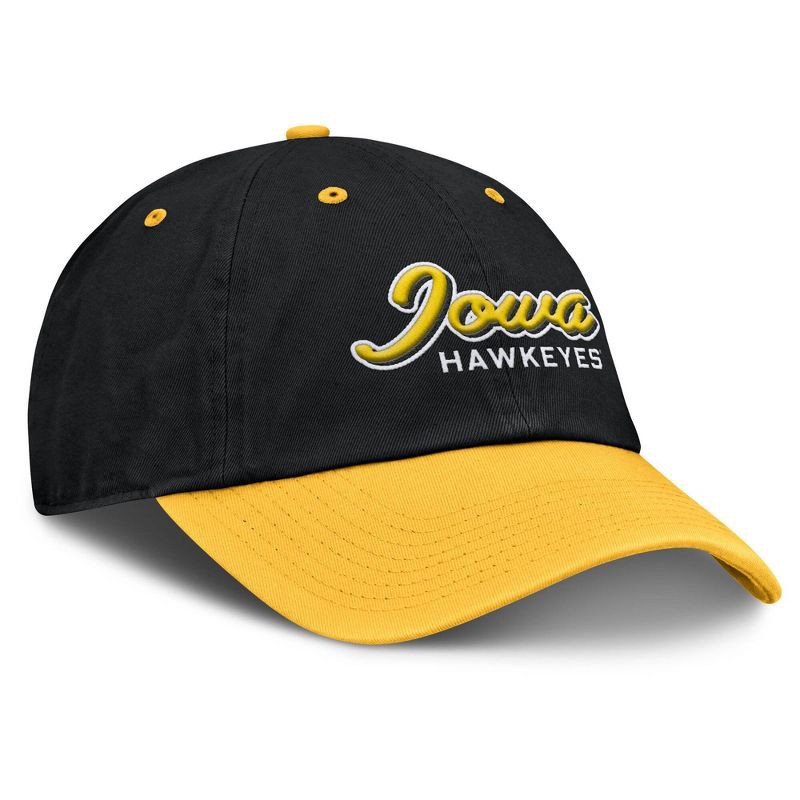 slide 3 of 4, NCAA Iowa Hawkeyes Unstructured Adjustable Cotton Hat, 1 ct