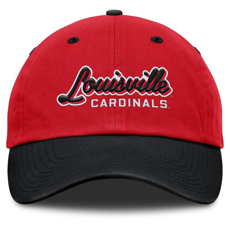slide 2 of 4, NCAA Louisville Cardinals Unstructured Adjustable Cotton Hat, 1 ct