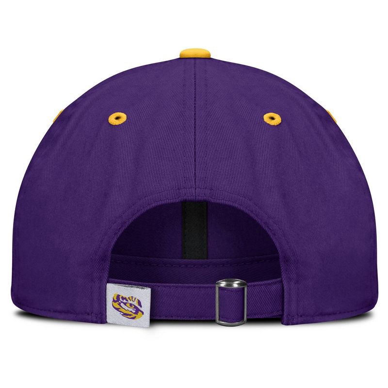 slide 4 of 4, NCAA LSU Tigers Unstructured Adjustable Cotton Hat, 1 ct