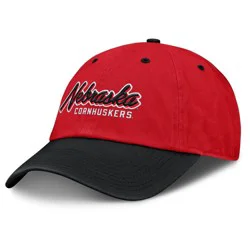 NCAA Nebraska Cornhuskers Unstructured Adjustable Cotton Hat