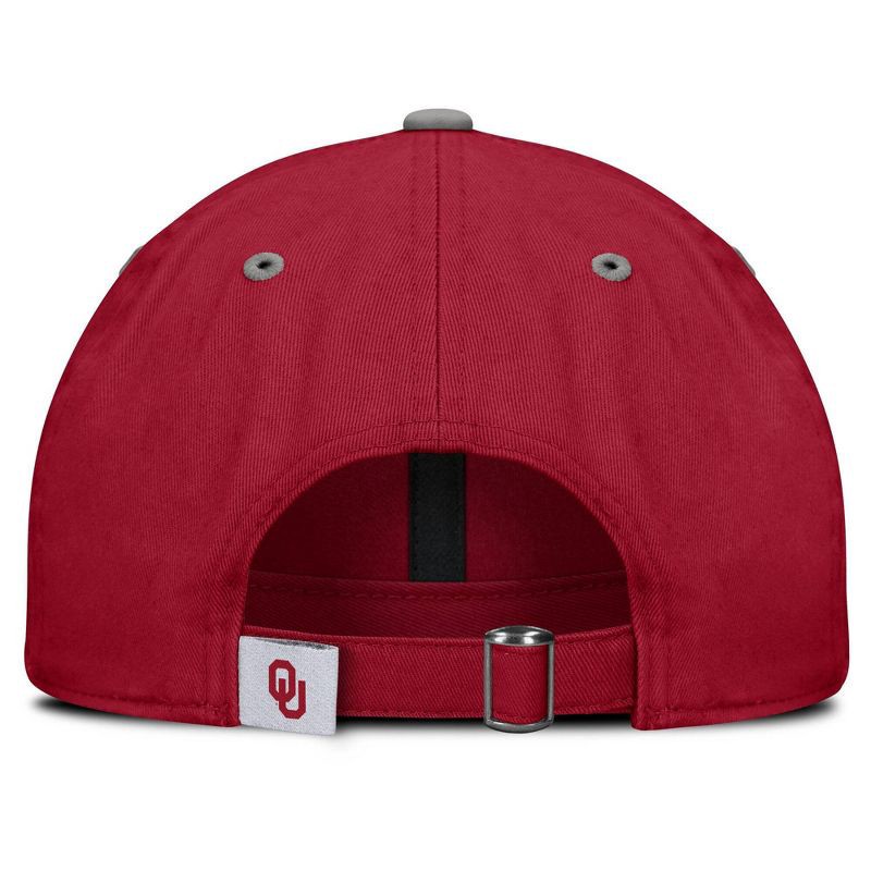 slide 4 of 4, NCAA Oklahoma Sooners Unstructured Adjustable Cotton Hat, 1 ct