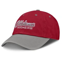 NCAA Oklahoma Sooners Unstructured Adjustable Cotton Hat