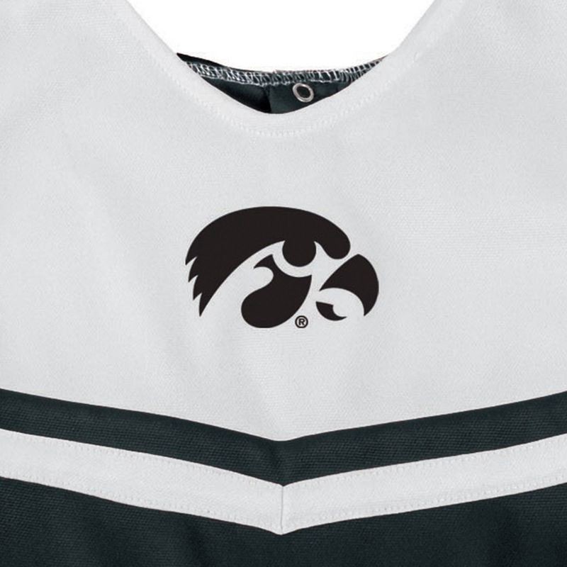 slide 3 of 3, NCAA Iowa Hawkeyes Toddler Girls' Cheer Dress Set - 2T, 1 ct