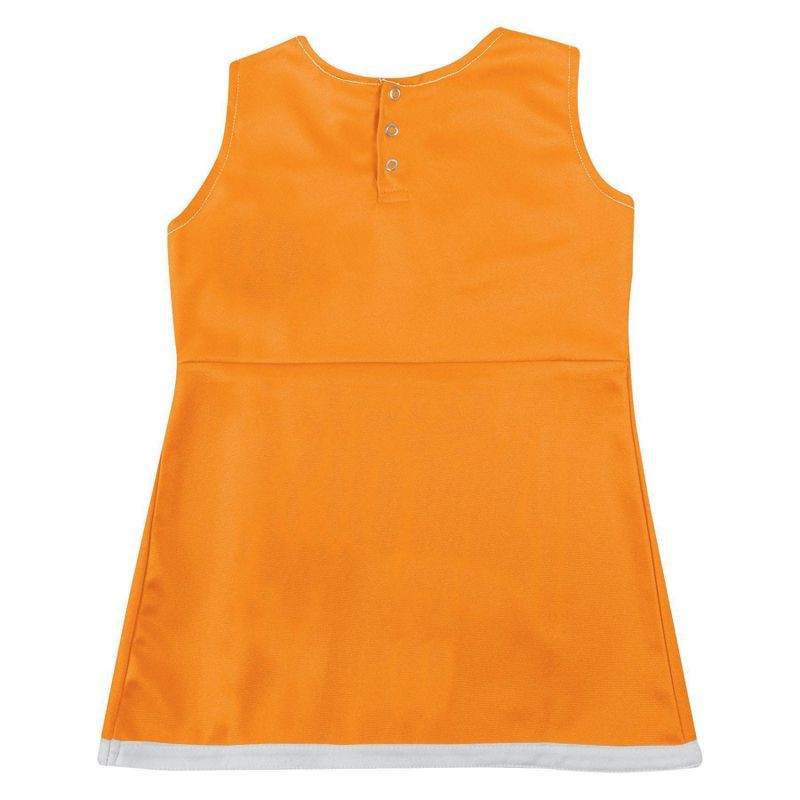slide 2 of 3, NCAA Tennessee Volunteers Toddler Girls' Cheer Dress Set - 3T: Solid Knit Leotard, 1 ct