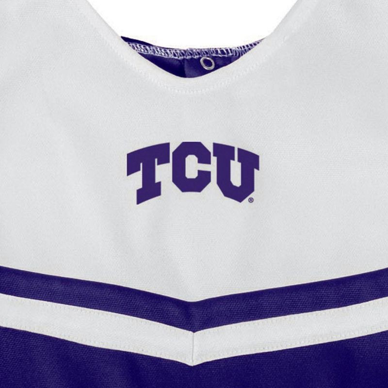 slide 3 of 3, NCAA TCU Horned Frogs Toddler Girls' Cheer Dress Set - 2T, 1 ct