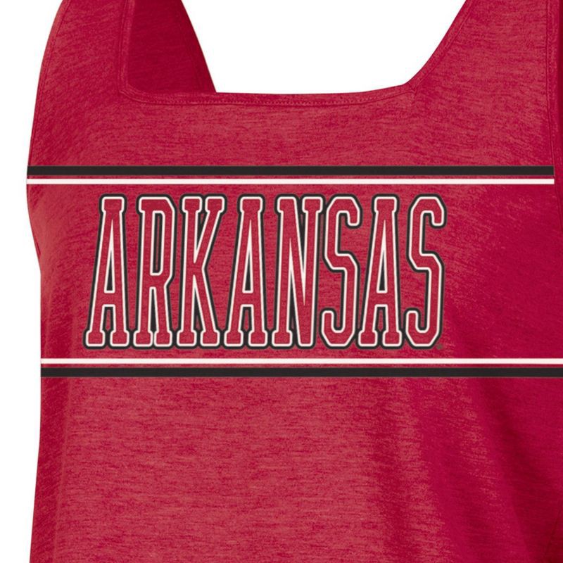slide 3 of 3, NCAA Arkansas Razorbacks Women's Fashion Tank Top - S, 1 ct