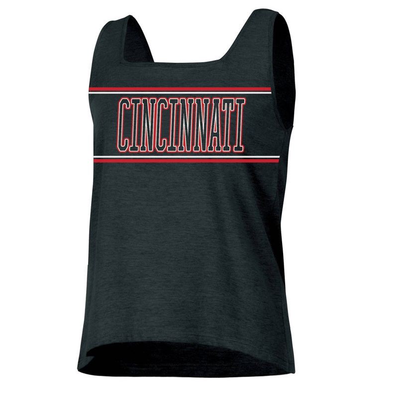 slide 1 of 3, NCAA Cincinnati Bearcats Women's Fashion Tank Top - S, 1 ct