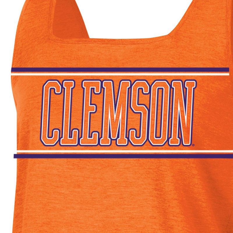 slide 3 of 3, NCAA Clemson Tigers Women's Fashion Tank Top - L, 1 ct