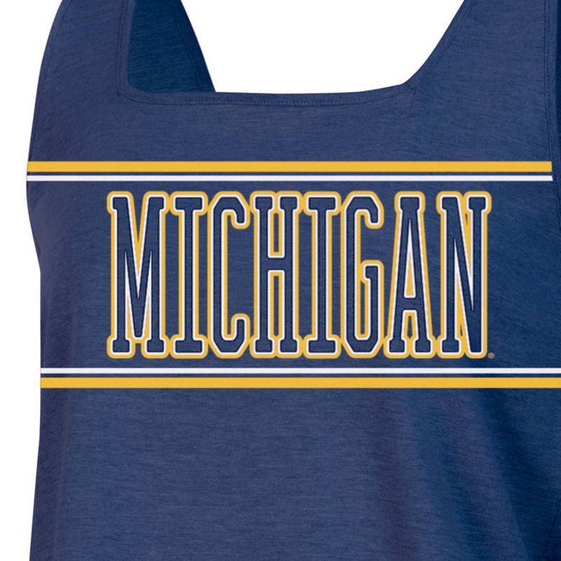 slide 3 of 3, NCAA Michigan Wolverines Women's Fashion Tank Top - L, 1 ct