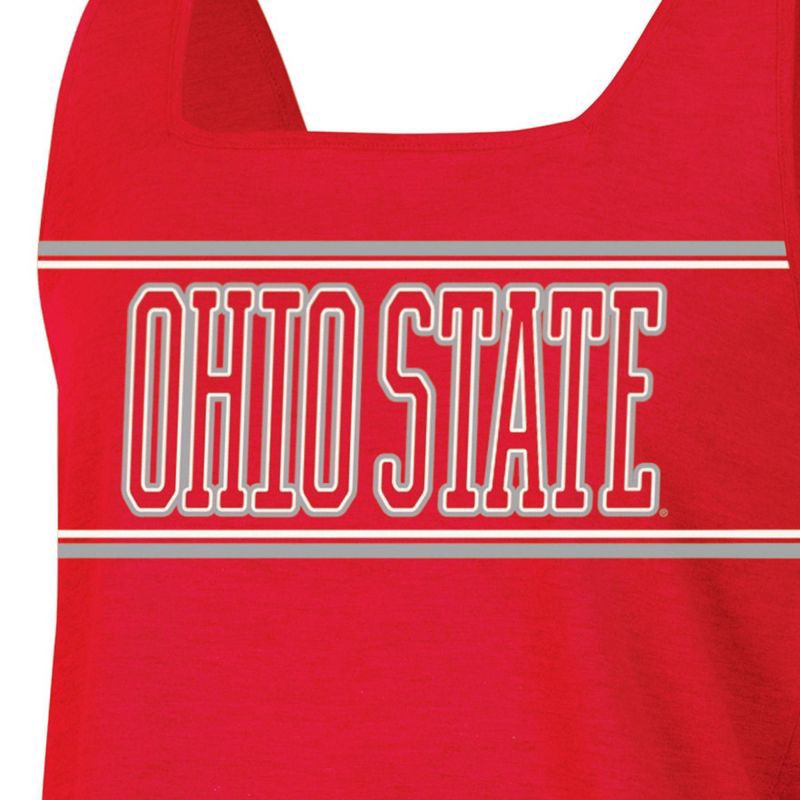 slide 3 of 3, NCAA Ohio State Buckeyes Women's Fashion Tank Top - S, 1 ct