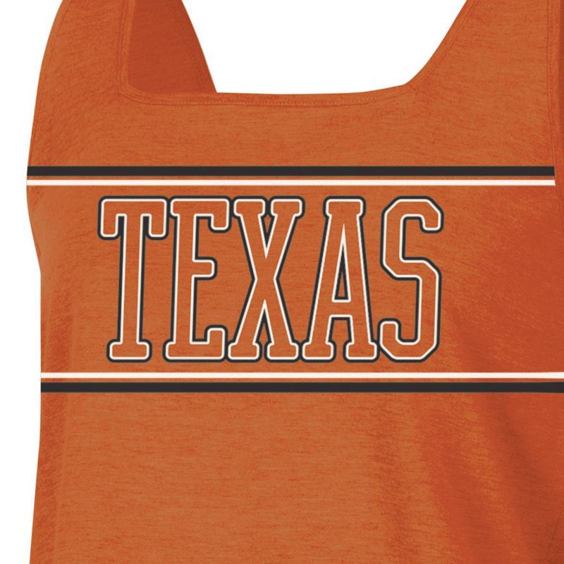 slide 3 of 3, NCAA Texas Longhorns Women's Fashion Tank Top - S, 1 ct