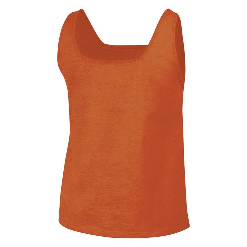 slide 2 of 3, NCAA Texas Longhorns Women's Fashion Tank Top - M: Cotton-Polyester Blend, Squareneck, 1 ct