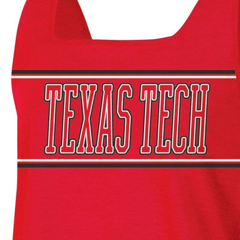 slide 3 of 3, NCAA Texas Tech Red Raiders Women's Fashion Tank Top - S, 1 ct