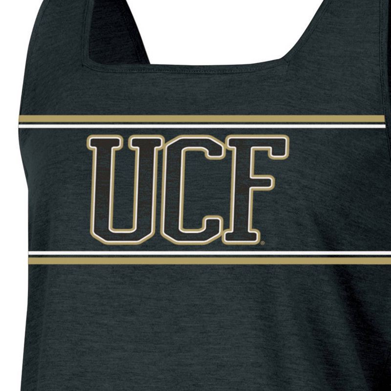 slide 3 of 3, NCAA UCF Knights Women's Fashion Tank Top - M: Cotton-Polyester Blend, Square Neckline, 1 ct