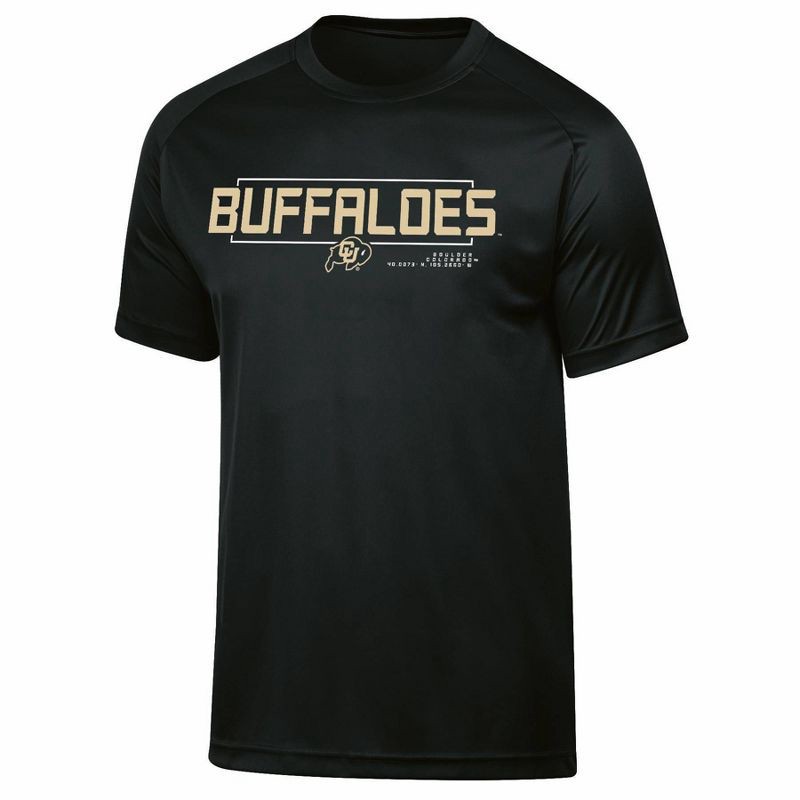 slide 1 of 3, NCAA Colorado Buffaloes Men's Poly T-Shirt - XXL, 1 ct