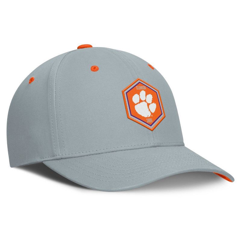 slide 3 of 5, NCAA Clemson Tigers Structured Cotton Twill Hat, 1 ct