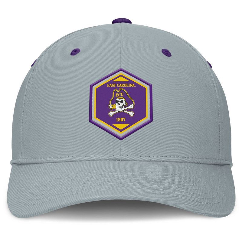 slide 2 of 5, NCAA East Carolina Pirates Structured Cotton Twill Hat, 1 ct