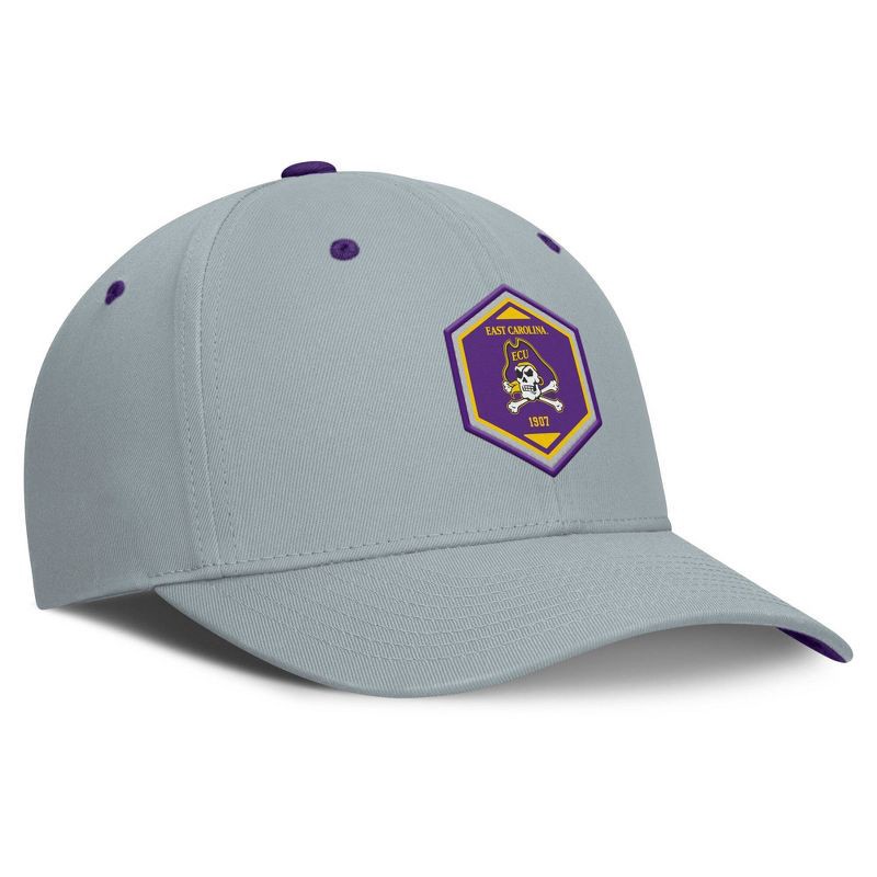 slide 3 of 5, NCAA East Carolina Pirates Structured Cotton Twill Hat, 1 ct
