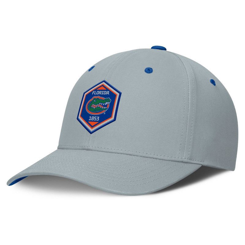 slide 1 of 5, NCAA Florida Gators Structured Cotton Twill Hat, 1 ct