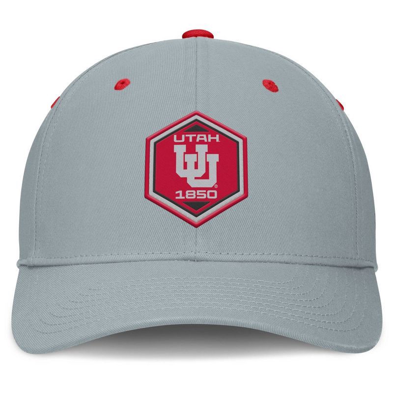 slide 2 of 5, NCAA Utah Utes Structured Cotton Twill Hat, 1 ct