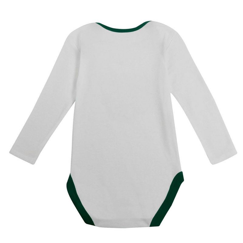 slide 2 of 5, NCAA Hawaii Rainbow Warriors Infant Boys' 2pk Long Sleeve Bodysuit - 3-6M: Cotton-Polyester Blend, Adjustable Snap Closure, 2 ct