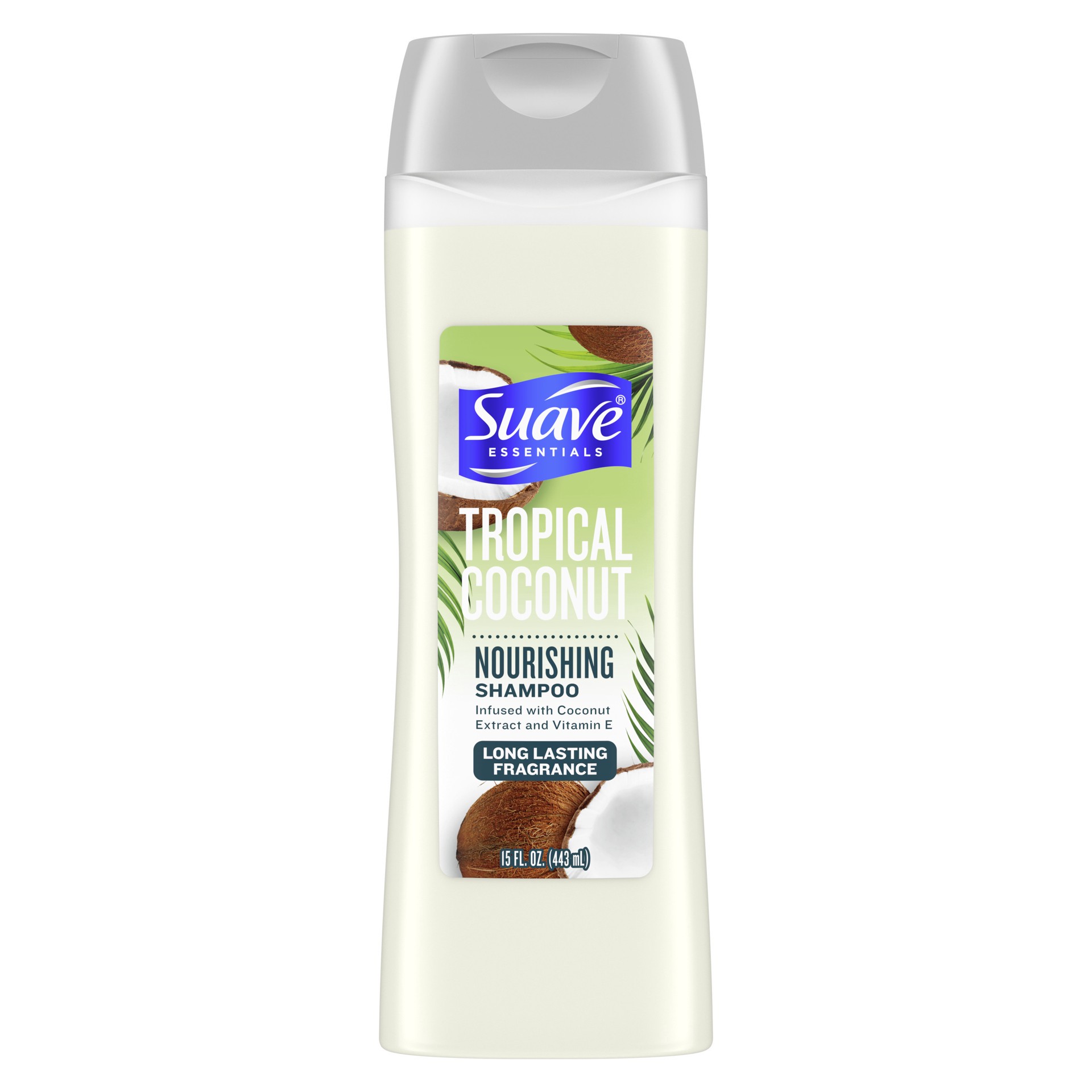 slide 1 of 2, Suave Essentials Shampoo Tropical Coconut, 15 oz, 15 oz