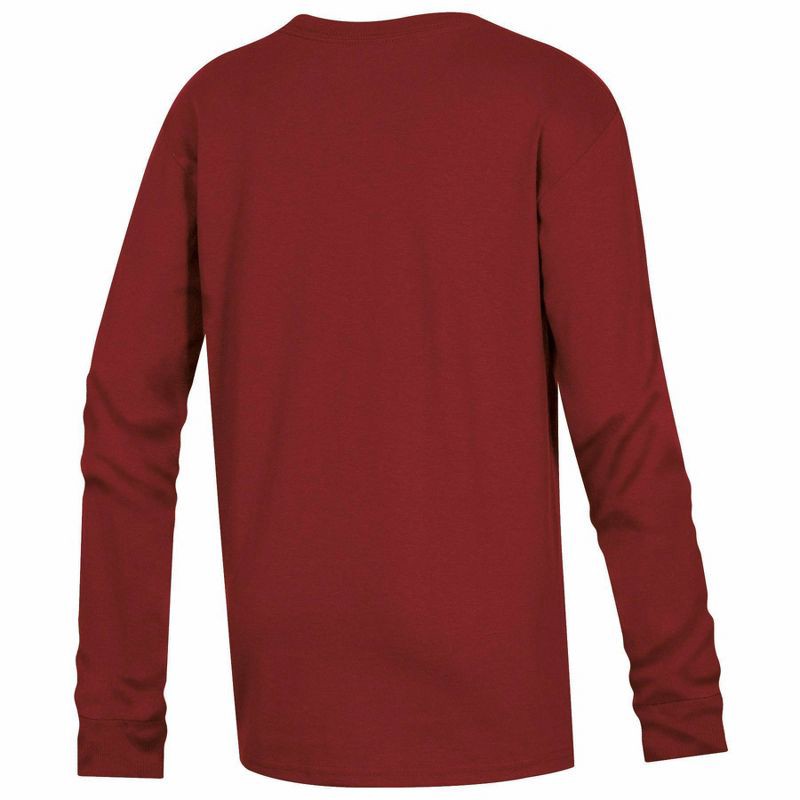 slide 2 of 3, NCAA Arkansas Razorbacks Boys' Long Sleeve T-Shirt - S, 1 ct