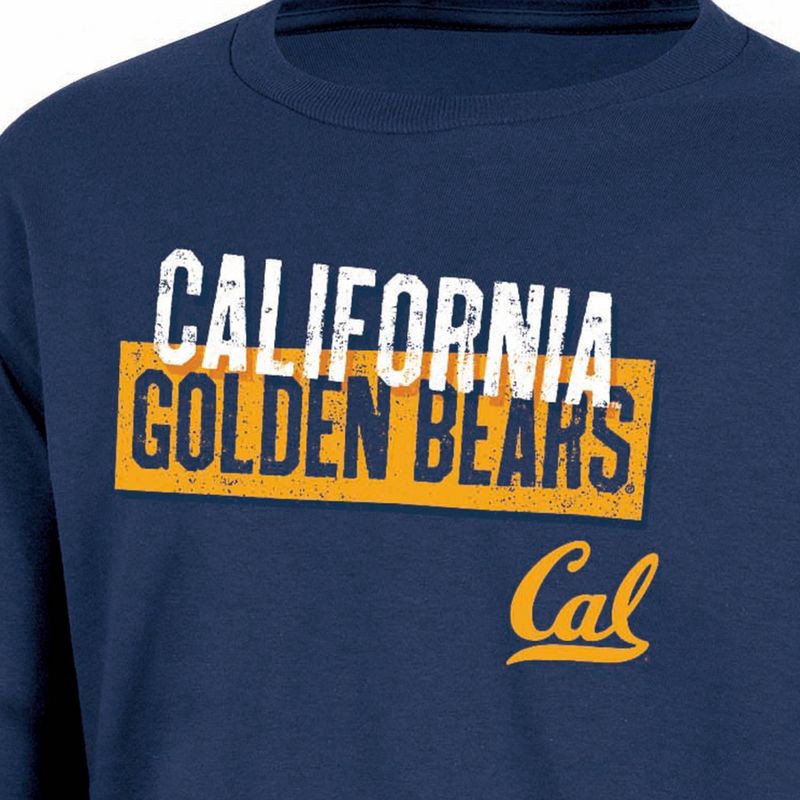 slide 3 of 3, NCAA Cal Golden Bears Boys' Long Sleeve T-Shirt - XS, 1 ct