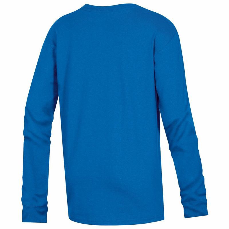 slide 2 of 3, NCAA UCLA Bruins Boys' Long Sleeve T-Shirt - M: Cotton-Polyester Jersey Pullover, 1 ct