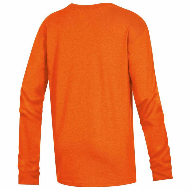 slide 2 of 3, NCAA Clemson Tigers Boys' Long Sleeve T-Shirt - L, 1 ct