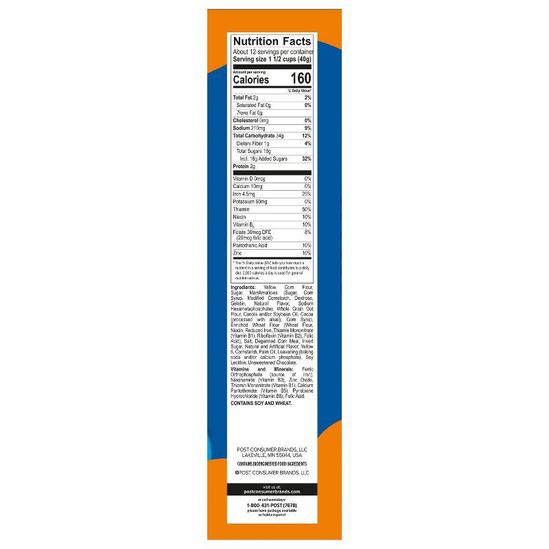 slide 2 of 9, Post Halloween Oreo Puffs Breakfast Cereal - 16.5oz, 16.5 oz