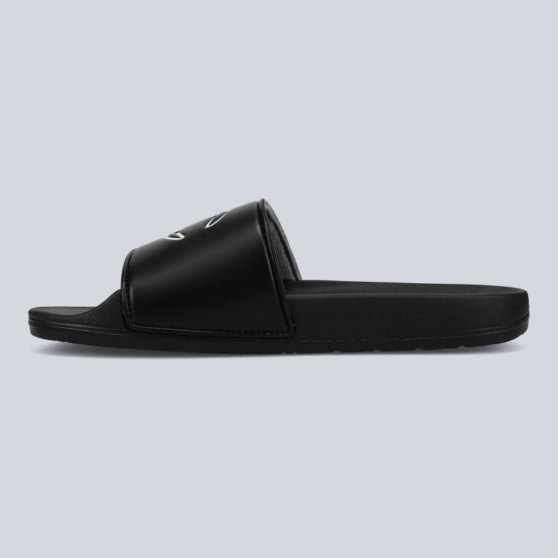 slide 2 of 4, Champion Men's IPO Squish Slide Sandals - Black 12, 1 ct